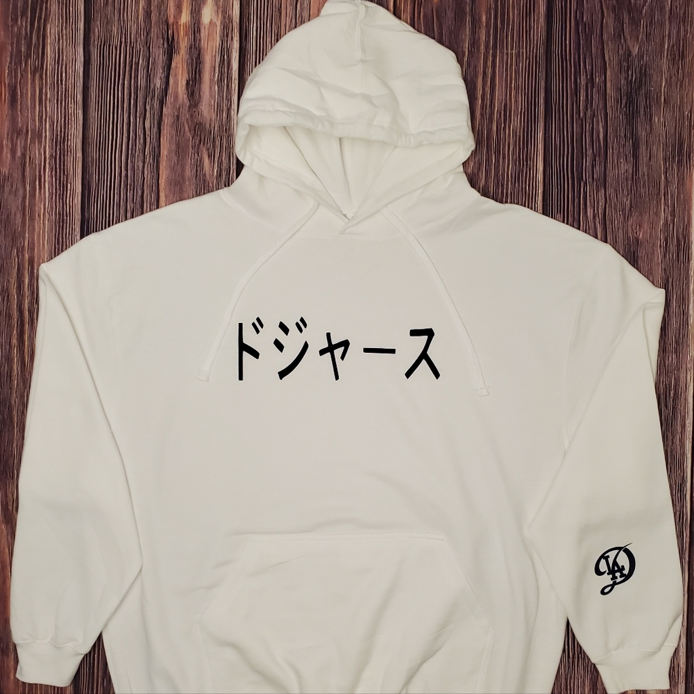Los Angeles Dodgers Japanese Nike Just Do It! Hoodie in size XL